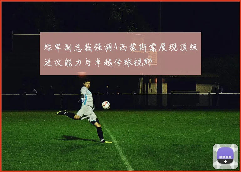 绿军副总裁强调A西蒙斯需展现顶级进攻能力与卓越传球视野